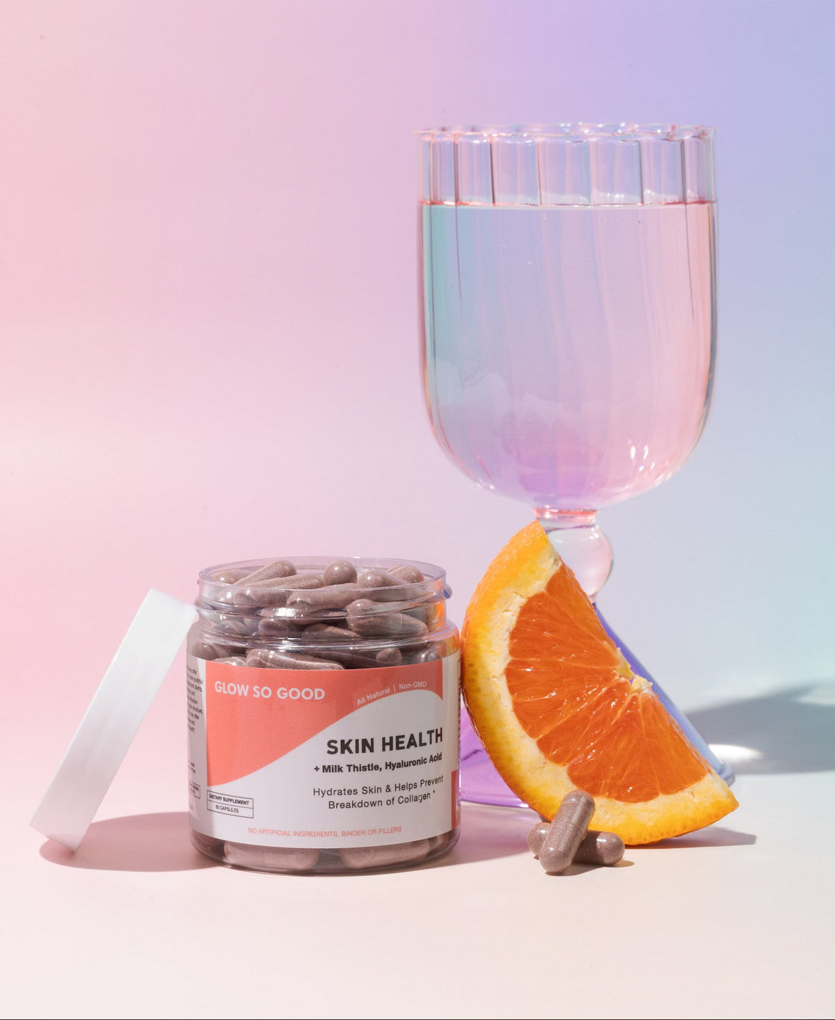 SKIN HEALTH with Milk Thistle + Hyaluronic Acid